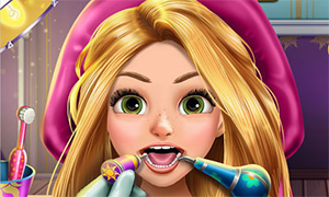Игра для девочек: Зубной для Рапунцель