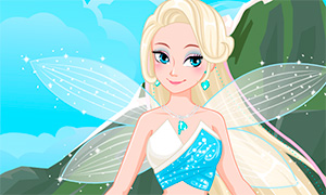 Игра для девочек: Эльза фея снега и льда