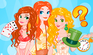 Игра для девочек: Принцессы в Стране Чудес