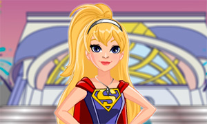 Игра DC Super Hero Girls: Межгалактический бал - Супергёрл
