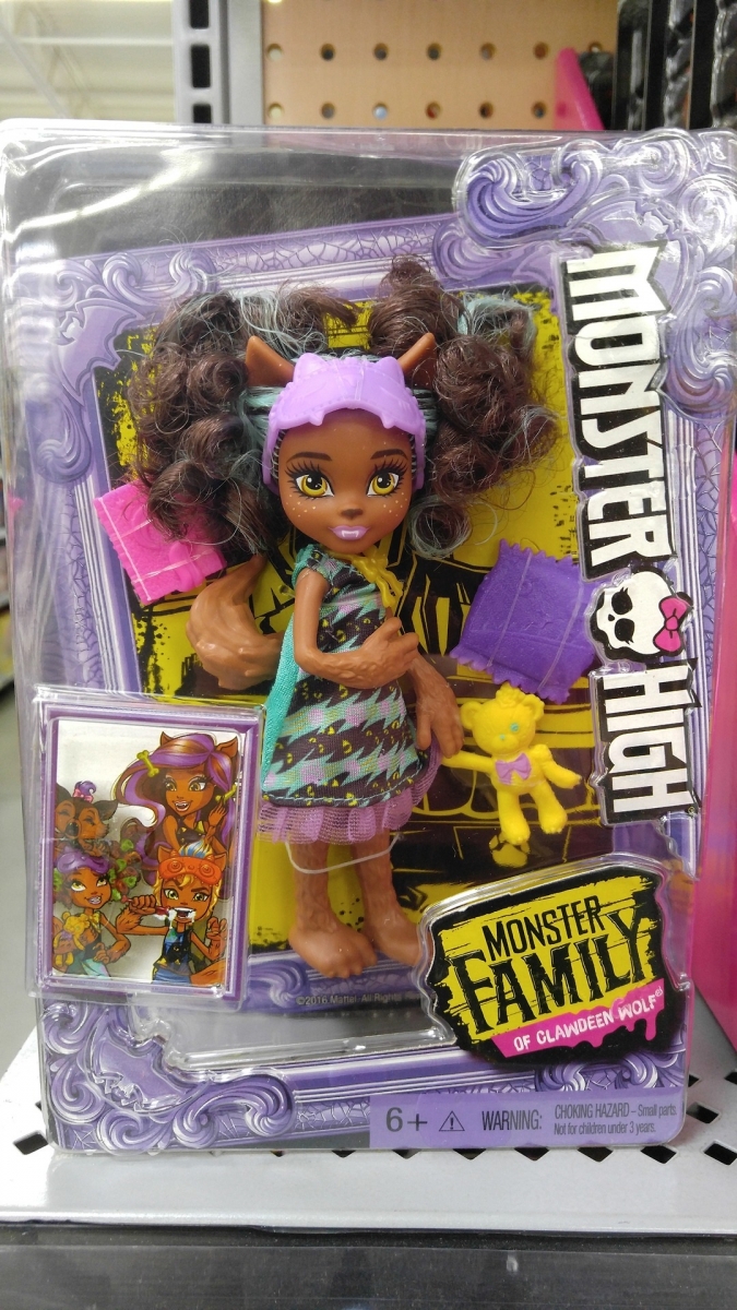 Monster Family: Новые куколки младших сестренок Клодин, Лагуны и Дракулауры