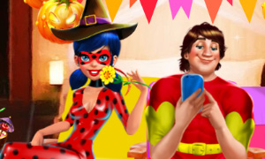 Игра для девочек: Леди Баг готовится к Хэллоуину