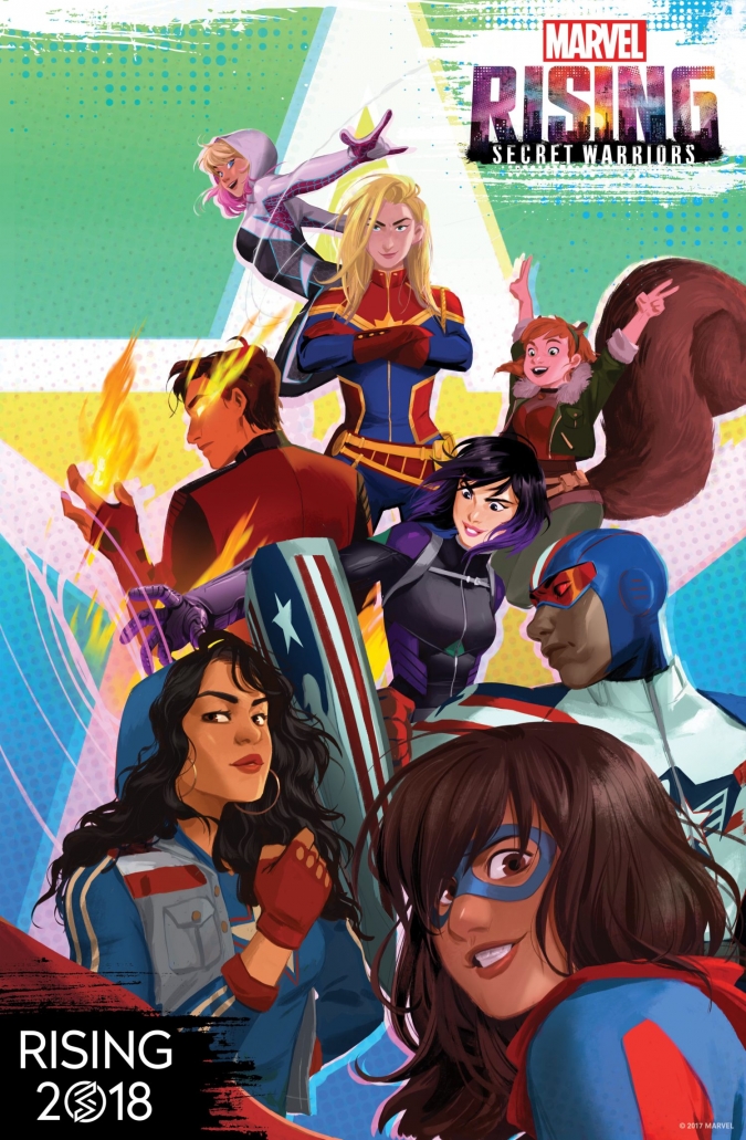 Marvel Rising постер