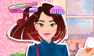 Игра: Реалистичная парикмахерская и прически во французском стиле