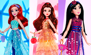 Новые куклы Дисней Принцесс от Hasbro - The Disney Style Series
