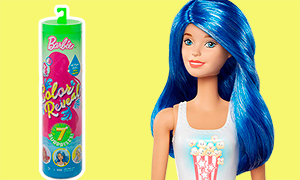 Промо фото кукол сюрпризов Барби Color Reveal из 2 серии