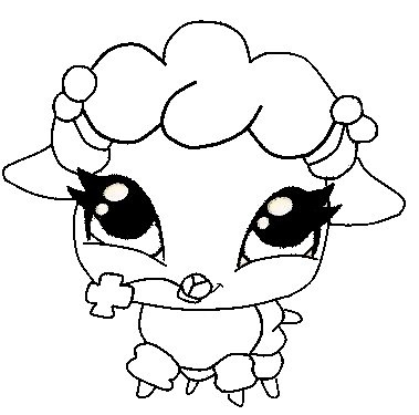 Раскраска Белль