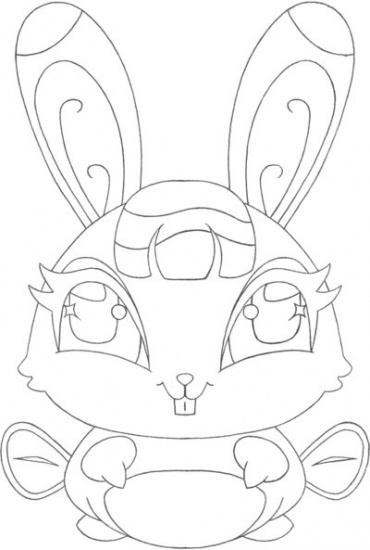 Раскраска Милли