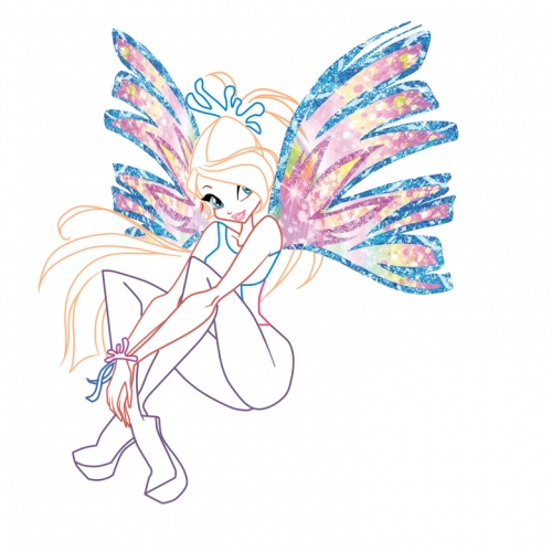 Блум Сиреникс с крыльями