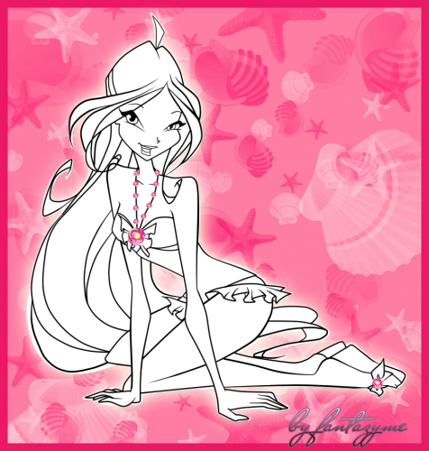 Раскраски Винкс (Winx) 87