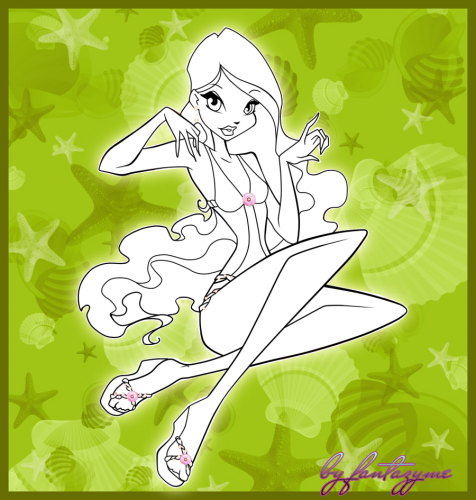 Лейла на море