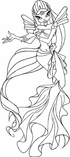 Раскраска Таласия