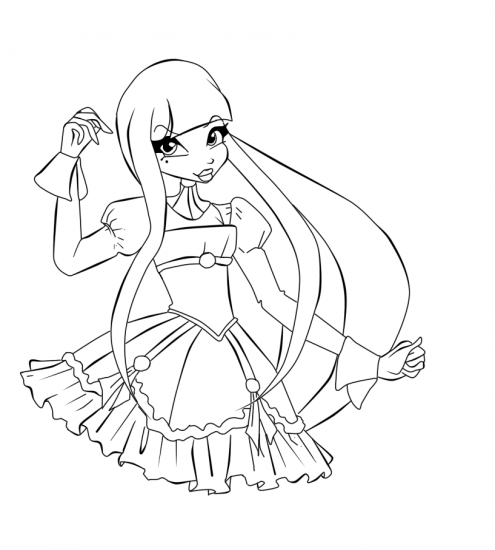 Раскраска Химеры