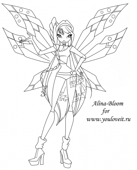 Муза трасикс раскраска