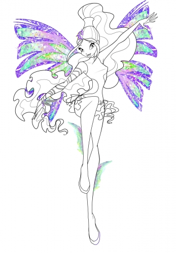 Лейла 5 сезон сиреникс раскраска