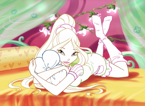 Винкс Флора раскраска 5 сезон