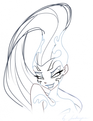 Айси Сиреникс Раскраска