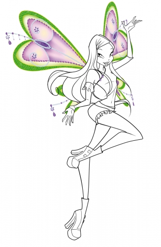 Рокси беливикс раскраска