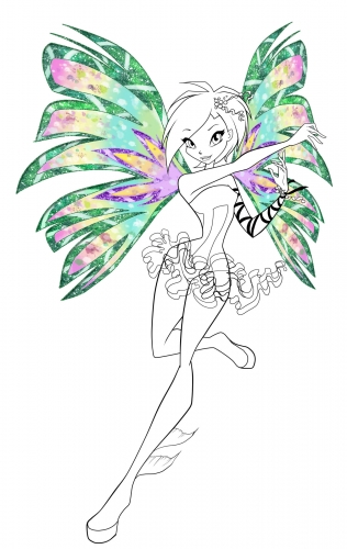 Техна Сиреникс раскраска