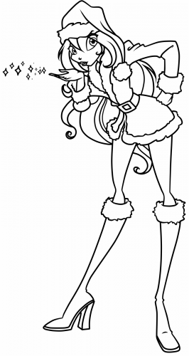 Новогодняя Блум.