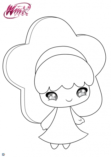 Винкс Клуб 8 сезон раскраска со Звездочкой люменом