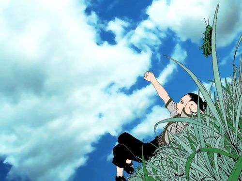 Шикамару смотрит на облака