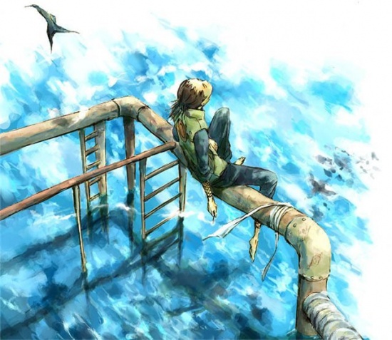 Шикамару у воды