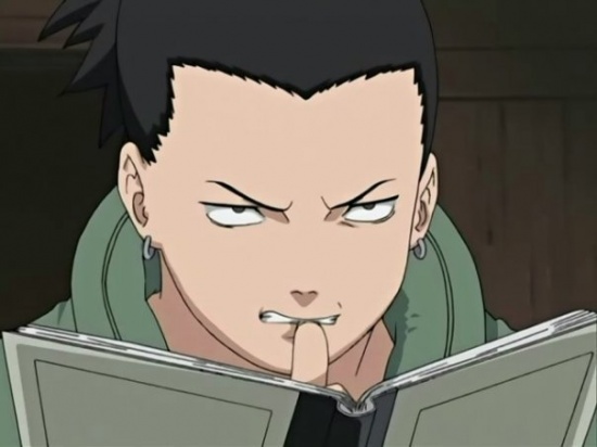 Шикамару думает