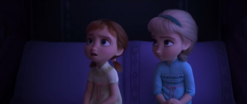 Холодное Сердце 2 маленькие Эльза и Анна