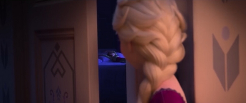 Эльза и спящая Анна