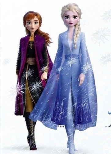 Холодное Сердце 2 Эльза и Анна идут решительно