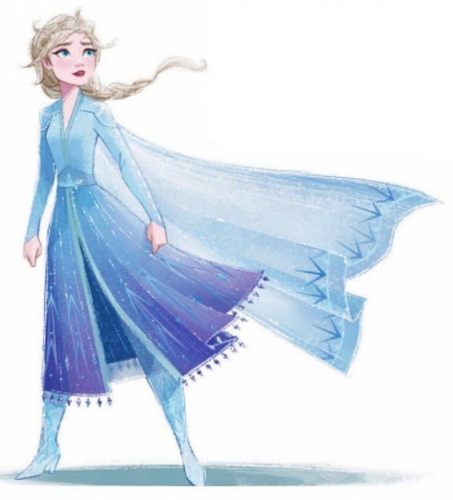 Холодное Сердце 2 королева Эльза 2D картинка