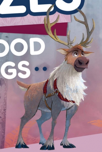 Холодное Сердце 2 Свен картинка из книги