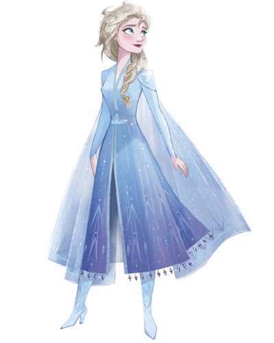 Эльза в полный рост
