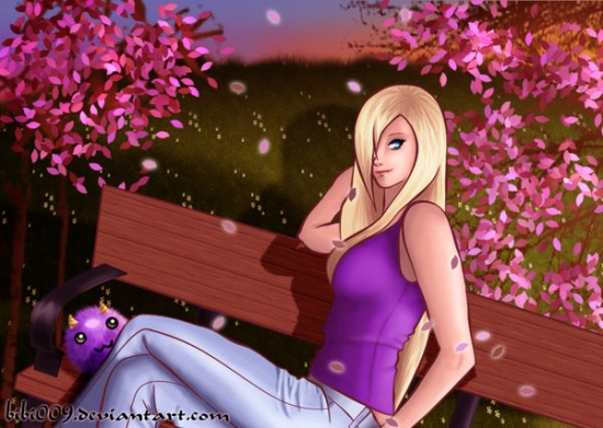 Ино на скамье