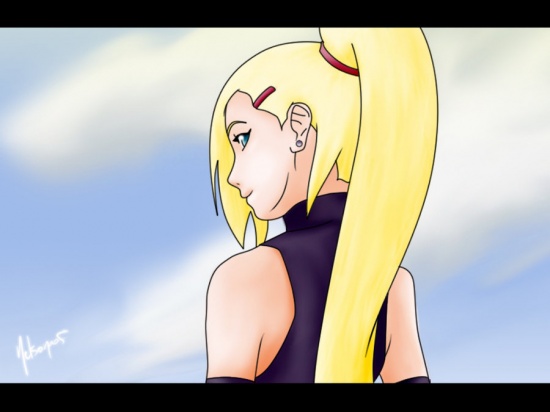 Ино рисунок по мотивам ендинга