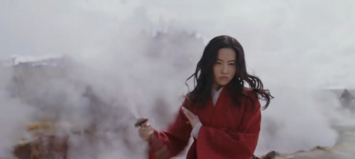Мулан с мечом в фильме