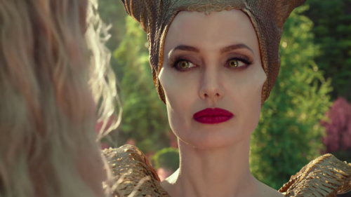 Малефисента и Аврора в фильме Малефисента Владычица Тьмы