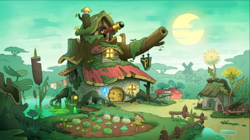 Амфибия Дисней дом семьи Плантеров