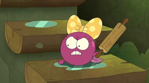 Амфибия Дисней картинка Полли