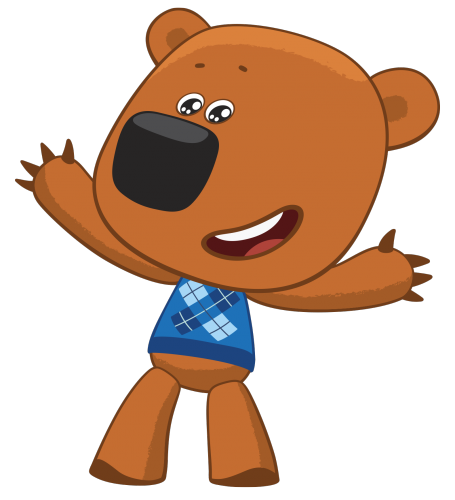 Рисунок бурого медведя Иннокентия