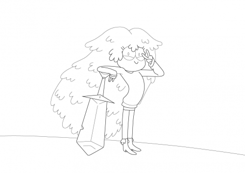 Раскраска Стар Против Сил Зла Келли