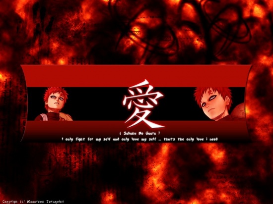 Gaara from Naruto