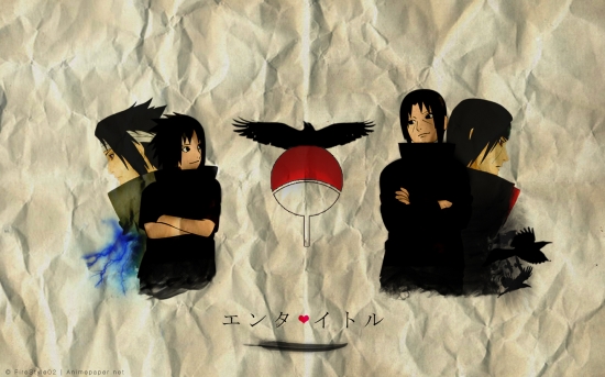 Обои Саске и Итачи