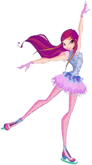 Рокси на льду в полный рост