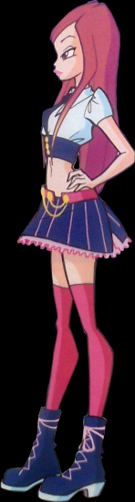 Рокси фруктовый бар, в профиль