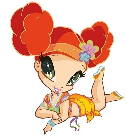 Карамель лежит