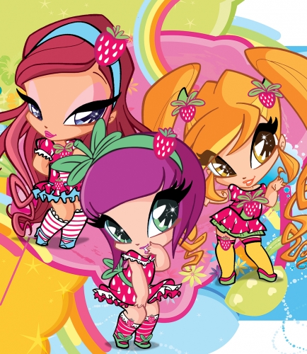 ПопПикси в ягодных нарядах