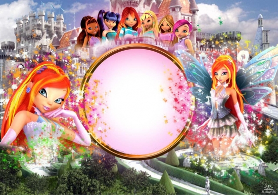 Винкс 3D рамка