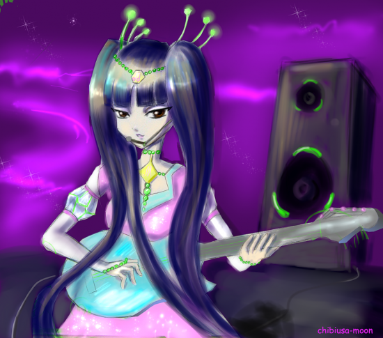 Муза поет песенку